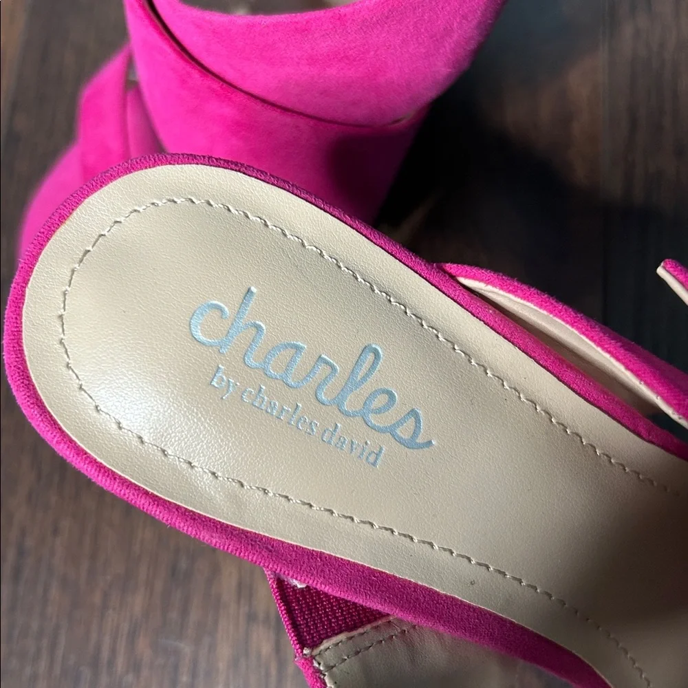 Charles by Charles David Gleam heeled sandals - Picture 5 of 10
